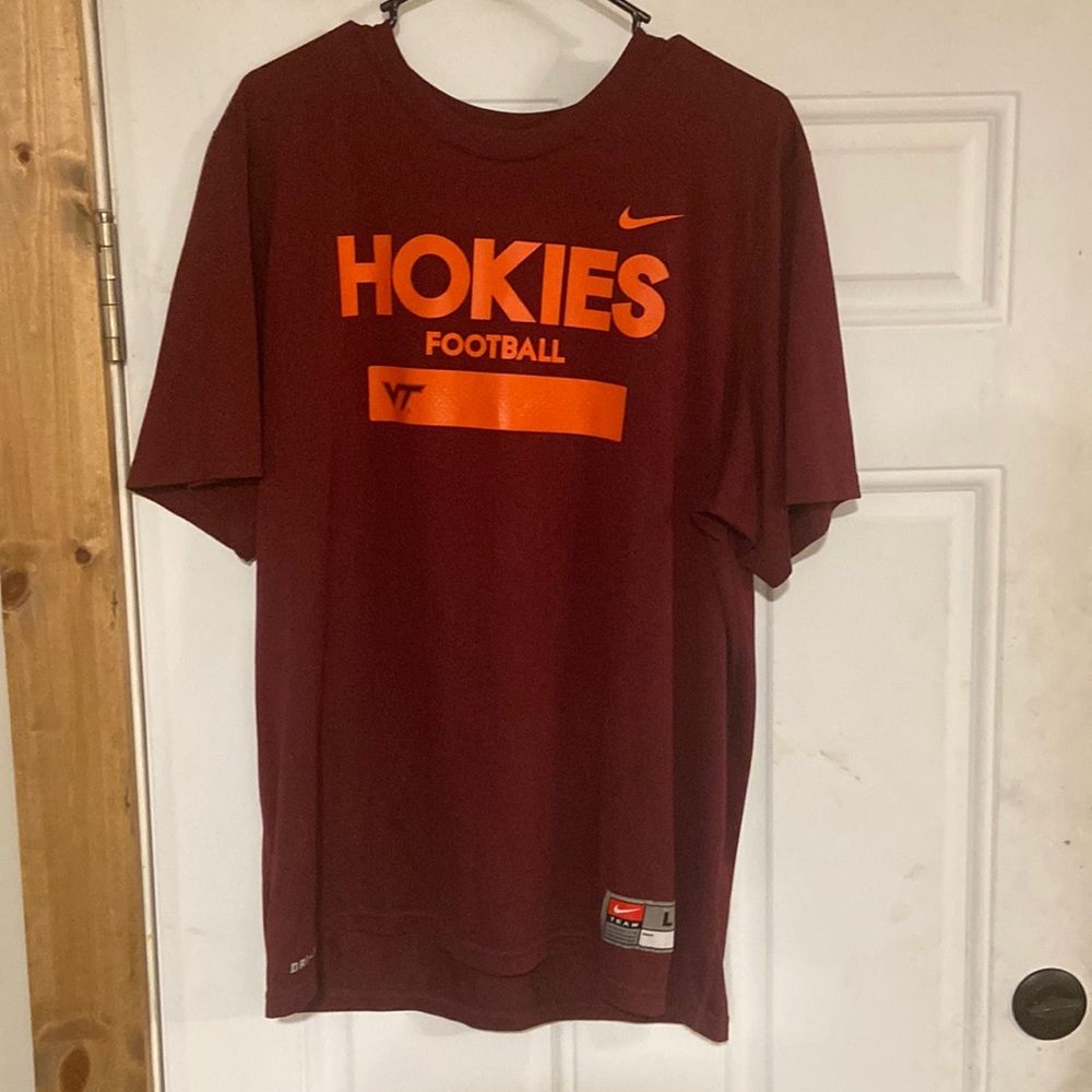 Virginia tech Nike shirt size large